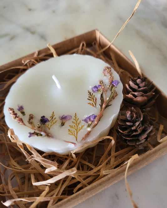 Flower / Spice Infused Perfumed Tart Candle by The Ajambari Tales