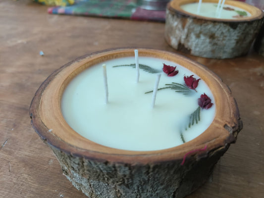 Mahonagy Bark Soy Wax Candle by The Ajambari Tales